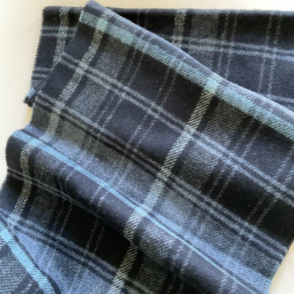 ITALIAN WOOLLEN TREASURES Men's Italian Lambswool Scarf NWT - Picture 5 of 6